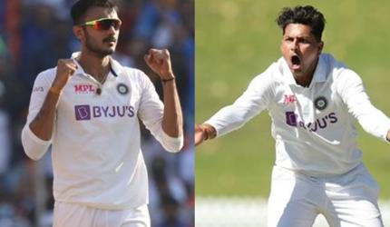 Rohit's spin dilemma: Axar or Kuldeep? 