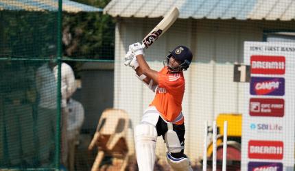 See: Team India Hit The Nets!