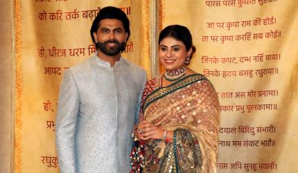 Jadeja, Arshdeep At Ambani Reception!