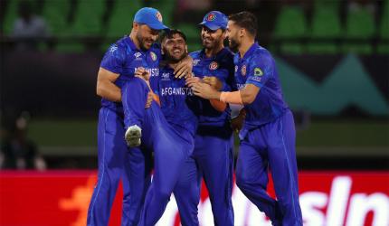 T20 WC PIX: Afghanistan thrash New Zealand