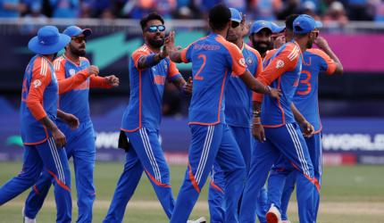 PICS: Bumrah stars as India edge Pakistan in thriller