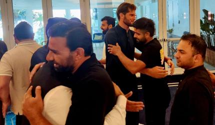 SEE: Babar, Shaheen Hug For Eid