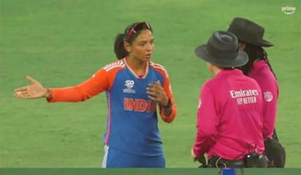 Dead Ball Drama: Harmanpreet Loses Cool