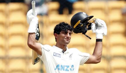 '100% Kiwi' Rachin relishes special ton in 'hometown'