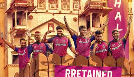 IPL 2025: Samson leads RR's core group retention