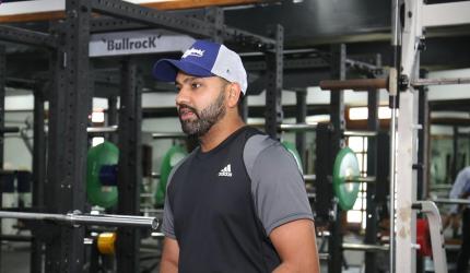 What Rohit Sharma Does In The Gym!