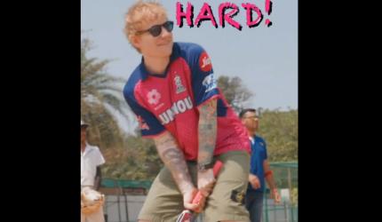 Ed Sheeran's Cricket Skills Will Stun You