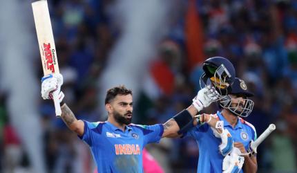 'I was doing the math': Axar's role in Kohli's 100