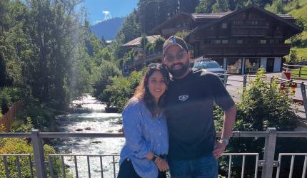 Is Rohit Holidaying In Switzerland?