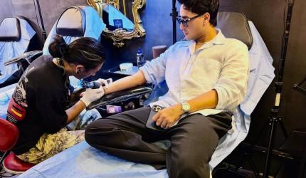 Abhishek Sharma's Tattoo Sparks Fan Frenzy Online