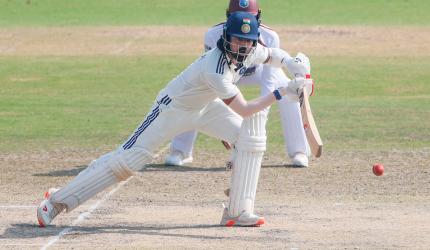 PIX: India down Windies to complete series sweep