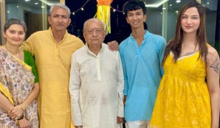 Diwali Special: Anaya Bangar Reunites with Her Dad