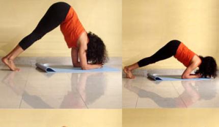 Yoga poses to get you in shape