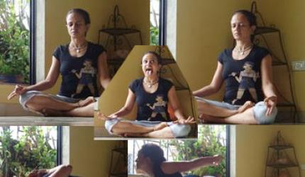 Managing the monsoon, through yoga