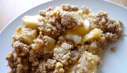 Sweet treat: Crispy Apple Crumble recipe