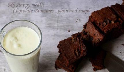 Recipe: How to make Rum Raisin Chocolate Brownie