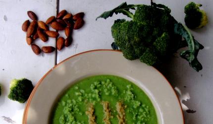 Monsoon recipe: Almond and Broccoli Soup