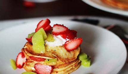 Breakfast recipe: How to make Strawberry Cream Pancake