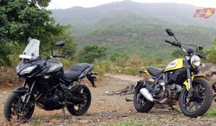 Ducati Scrambler vs Kawasaki Versys 650