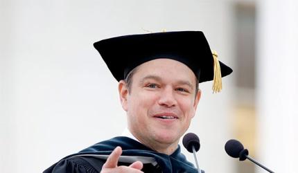 7 lessons from Matt Damon's MIT speech