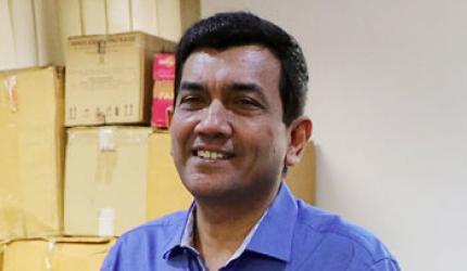 When chef Sanjeev Kapoor visited Rediff office