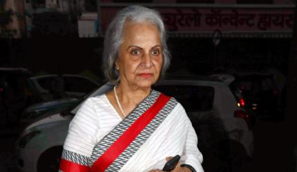 Shabana, Raveena, Waheeda at a book launch