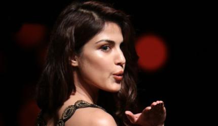 Simply gorgeous! Rhea Chakraborty on the ramp