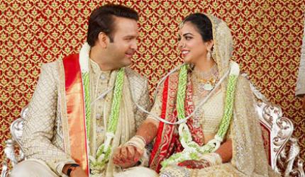 First look: Isha Ambani weds Anand Piramal