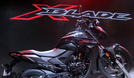 PICS: Brand New 160cc X-Blade unveiled at Auto Expo 2018