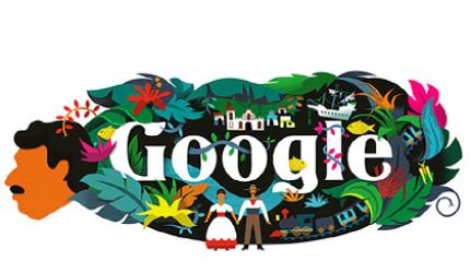 Google doodles Spanish writer Gabriel Garcia Marquez