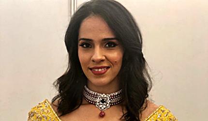 Watch: Isn't Saina simply adorable on the ramp?