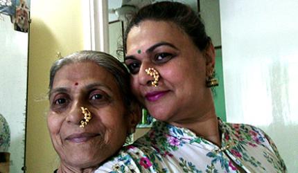 Selfie with mom: 'My strength, my buddy'