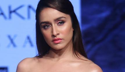 Shraddha dares to bare in an off-shoulder