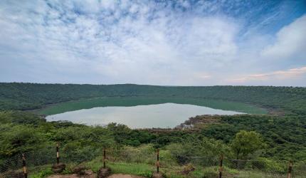 To Lonar Crater With The Blue Beast