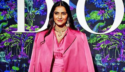 Sonam Stuns At Dior Night of Sequins