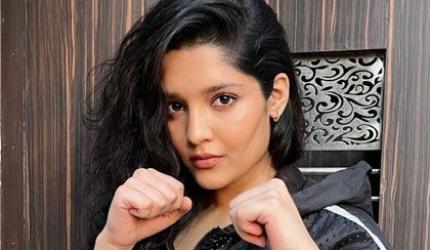 Ritika Singh's Hot Boxer Babe Look