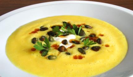 Recipe: Delicious Creamy Pumpkin Soup 