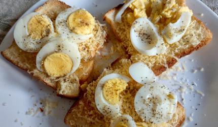 Recipe: Sitaramji's Egg Cheese Sandwich