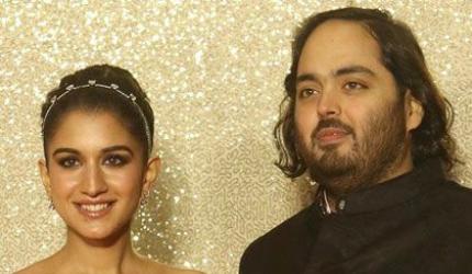 Radhika's Glam Date With Anant Ambani