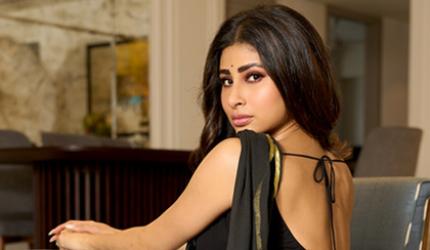 Mouni's Backless Style Will Take Your Breath Away