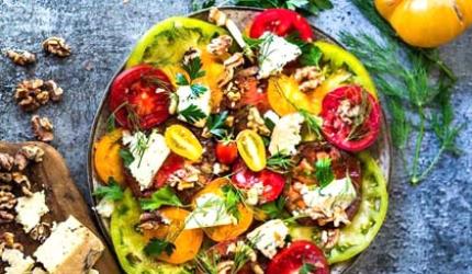 Recipe: Tomato Salad With Walnuts