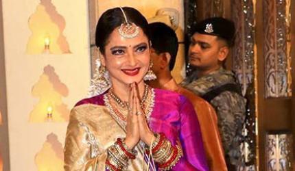 What Makes Rekha Bollywood's Sari Queen