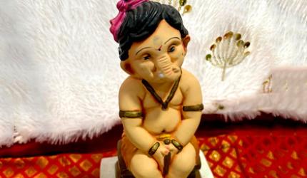 How Cute Is This Bal Ganpati!