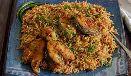 Recipe: Supriya's Fish Pulao