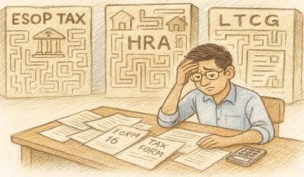 How To Deal With Tax On ESOPs, HRA, LTCG