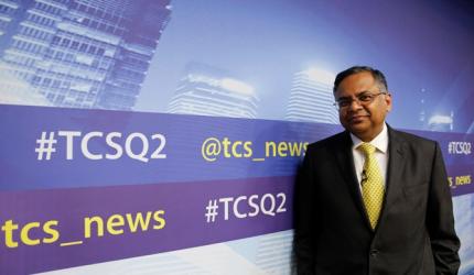 Who will replace Chandra at TCS if he moves to Tata Sons?