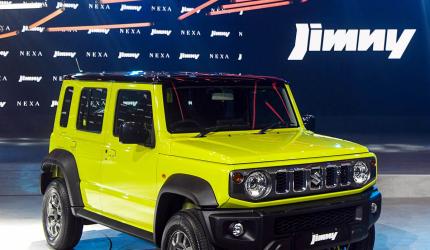 Made in India Jimny five-door debuts in Japan