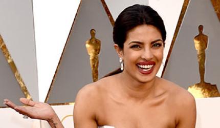 PIX: Priyanka Chopra, at the Oscars!