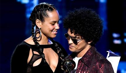 PIX: Bruno Mars wins big at the Grammys