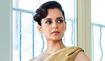 Cannes: Kangana gives the sari a hot twist!